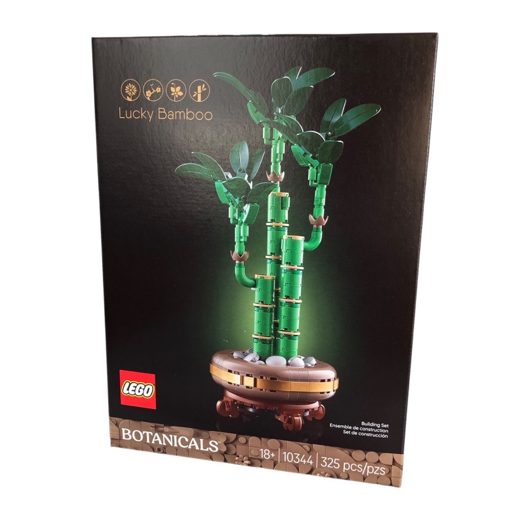 LEGO Icons Lucky Bamboo 10344 Building Set 325 pcs New